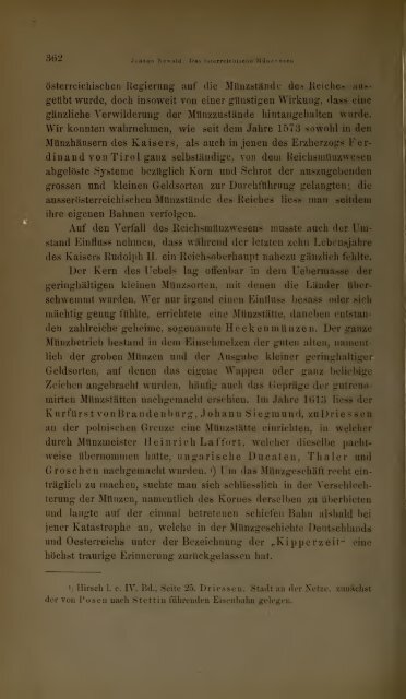 Numismatische Zeitschrift - Medievalcoinage.com