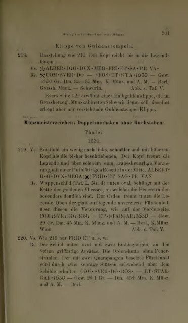 Numismatische Zeitschrift - Medievalcoinage.com