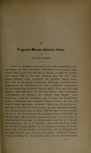 Numismatische Zeitschrift - Medievalcoinage.com