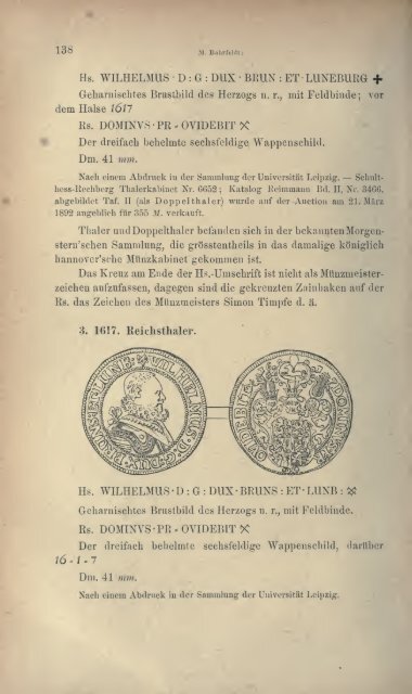 Numismatische Zeitschrift - Medievalcoinage.com