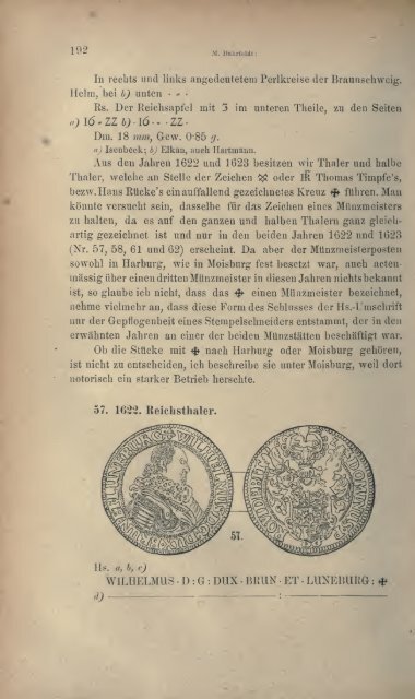 Numismatische Zeitschrift - Medievalcoinage.com