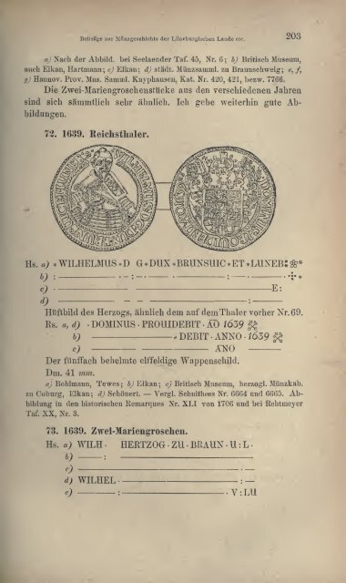 Numismatische Zeitschrift - Medievalcoinage.com