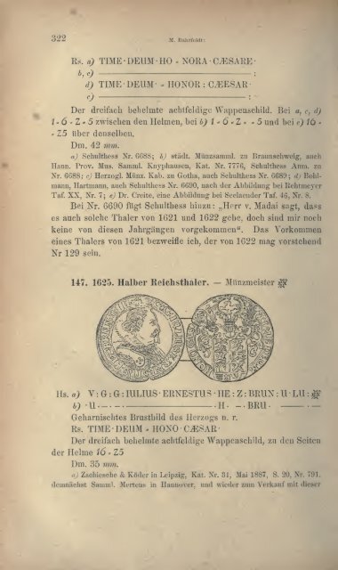 Numismatische Zeitschrift - Medievalcoinage.com