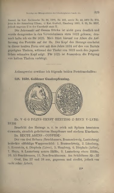 Numismatische Zeitschrift - Medievalcoinage.com