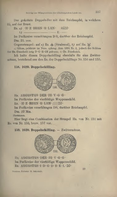 Numismatische Zeitschrift - Medievalcoinage.com