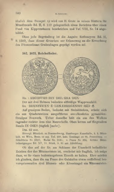 Numismatische Zeitschrift - Medievalcoinage.com