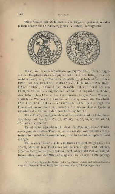 Numismatische Zeitschrift - Medievalcoinage.com