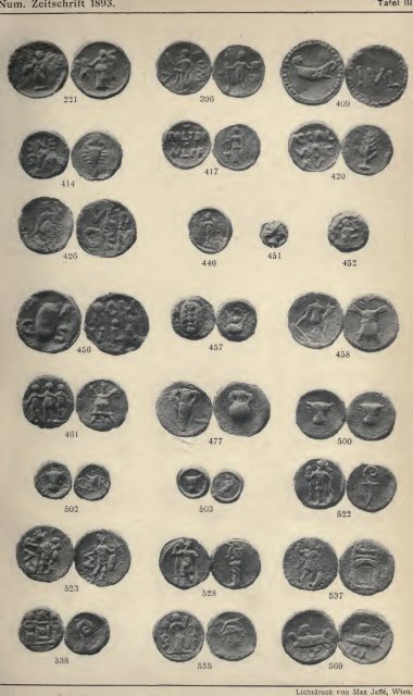 Numismatische Zeitschrift - Medievalcoinage.com