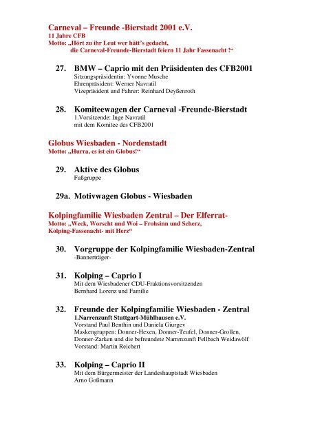 Zugprogramm 2012 - Dacho