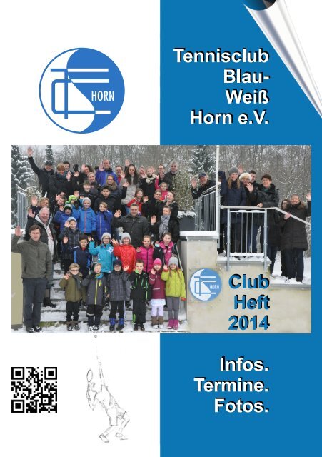 Club.Heft. TC Blau/Weiß Horn