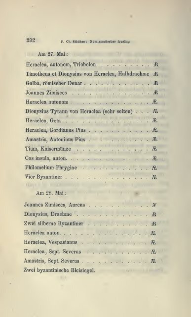 Numismatische Zeitschrift - Medievalcoinage.com