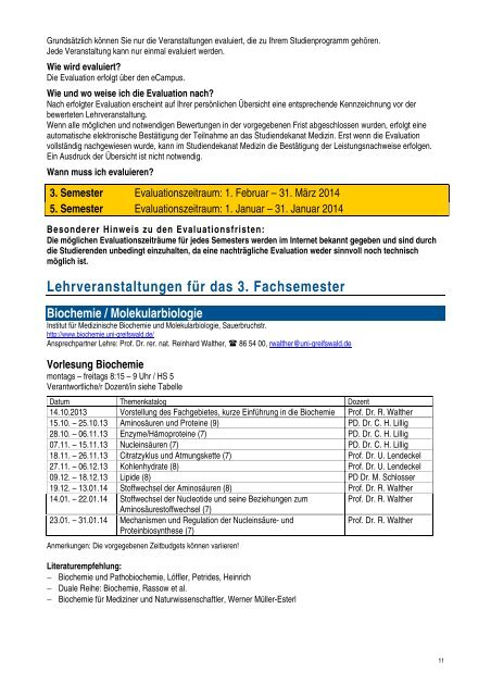 Semesterheft für das Wintersemester 2013/2014 Studiengang ...