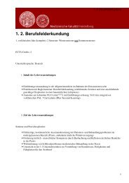 Medizinische Fakultät Heidelberg: 1. 2. Berufsfelderkundung