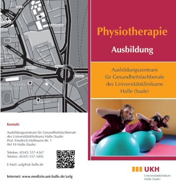 Physiotherapie - Medizinische Fakultät der Martin-Luther-Universität ...
