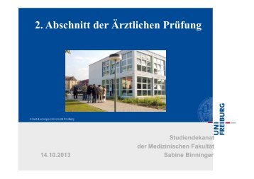 Schnellzugriff - Medizinische Fakultät Studiendekanat