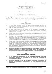 10.Anhang 4 Öffentlich-rechtliche Vereinbarung ... - Stadt Meerbusch