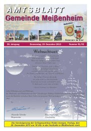 Ausgabe vom 19.12.2013 - Meissenheim
