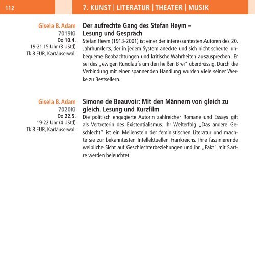 Programm 1|2014 - Melanchthon-Akademie