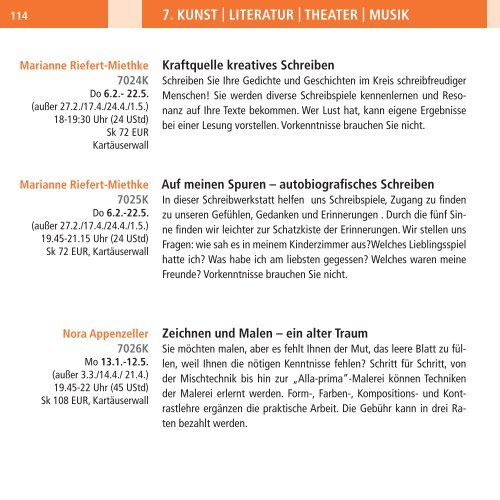 Programm 1|2014 - Melanchthon-Akademie