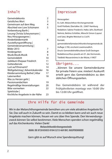 als PDF Herunterladen - der Melanchthon-Gemeinde in Hamburg[...]