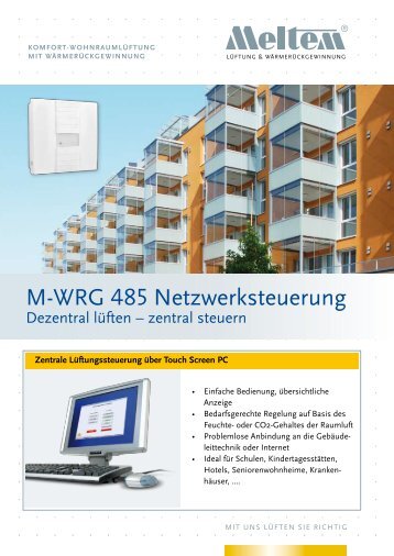 M-WRG 485 netzwerksteuerung - Meltem