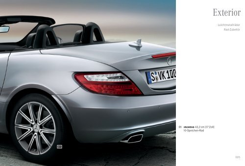 Original-Zubehör für die SLK-Klasse - Mercedes-Benz Accessories ...