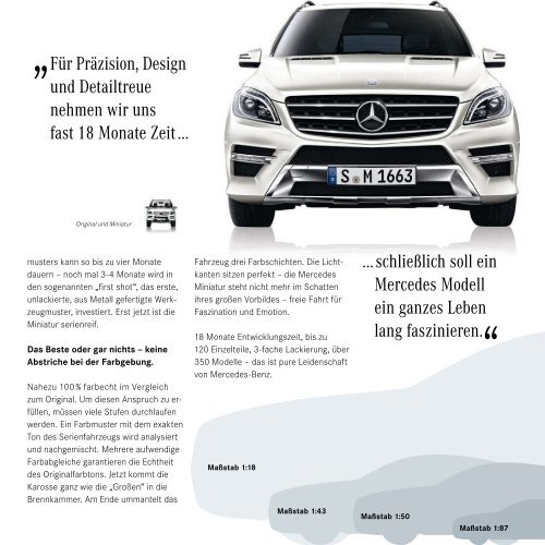 Katalog ModelCar 2013/14 - Mercedes-Benz Accessories GmbH