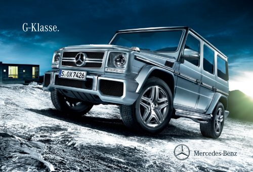 Broschure Der G Klasse Herunterladen Pdf Mercedes Benz