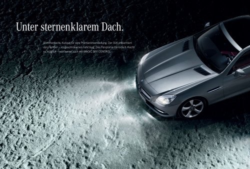 Broschüre des SLK herunterladen (PDF) - Mercedes-Benz Schweiz