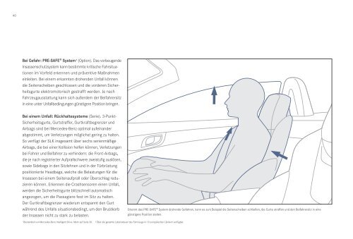 Broschüre des SLK herunterladen (PDF) - Mercedes-Benz Schweiz