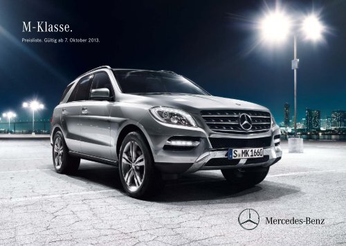 Download Preisliste M-Klasse - Mercedes-Benz Deutschland
