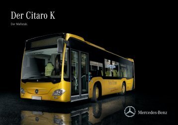 Der Citaro K - Mercedes-Benz Deutschland