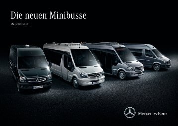Die neuen Minibusse deutsch (PDF) - Mercedes-Benz Schweiz