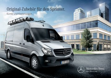 Original-Zubehör für den Sprinter. - Mercedes-Benz Deutschland