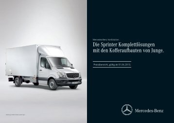Preisliste Junge - Mercedes-Benz Deutschland
