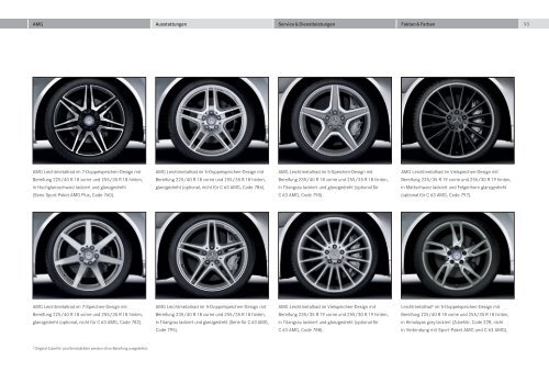 Broschüre der C-Klasse herunterladen (PDF) - Mercedes-Benz ...