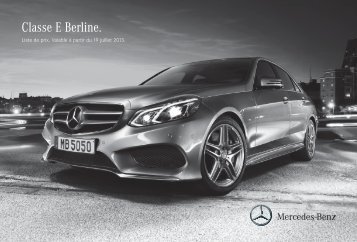 Classe E Berline_1126017.indd - Mercedes-Benz Luxembourg