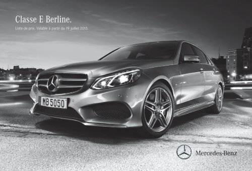 Classe E Berline_1126017.indd - Mercedes-Benz Luxembourg