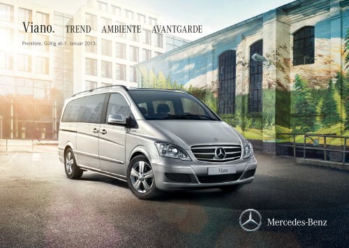 Prospekt Mercedes W639 Viano V-Klasse CDI 2.0 2.2 3.0 3.5 4MATIC Marco Polo 2011