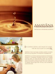 AMAYÃNA Sophienhof - MeridianSpa