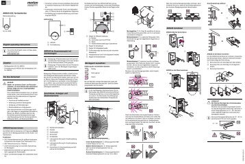 ARGUS 220, fernbedienbar 565519/565560 - Merten