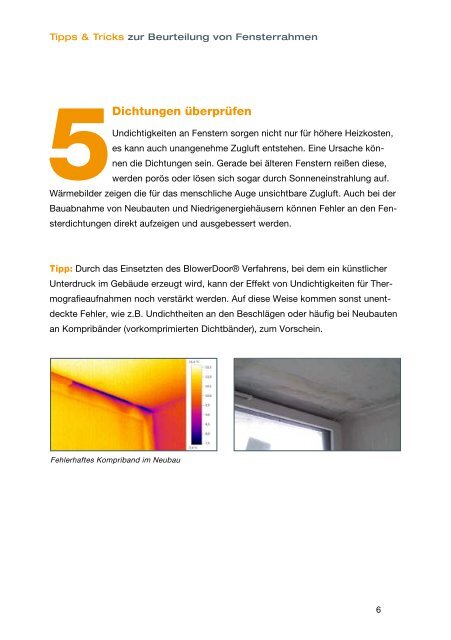 Tipps Fensterbauer - Messbar