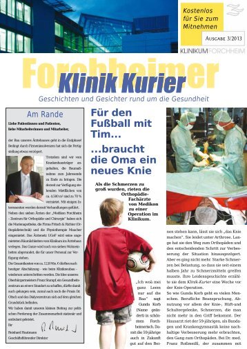 Klinik Kurier - Messe & Media GbR
