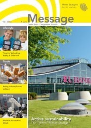Message issue 3/2013 (PDF | 9 MB) - Messe Stuttgart