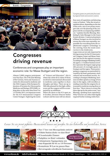 Message issue 3/2013 (PDF | 9 MB) - Messe Stuttgart