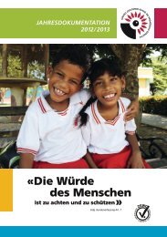 «Die Würde des Menschen