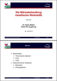 2013-6 - Lehrstuhl Metallische Werkstoffe, Universität Bayreuth