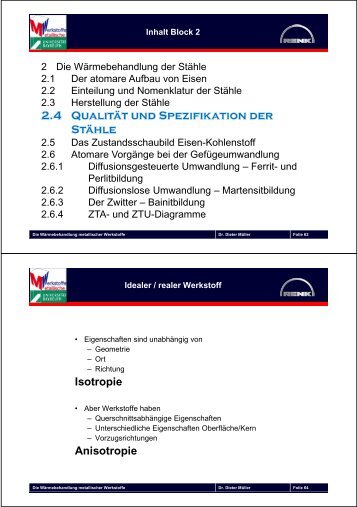 WärmebehandlungWS2013-Block2b - Lehrstuhl Metallische ...