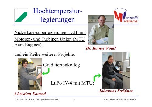 Einf_MaWi_MetalleA - Lehrstuhl Metallische Werkstoffe, Universität ...