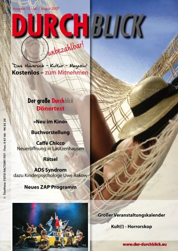 EINBLICK db-magazin.de - Durchblick
